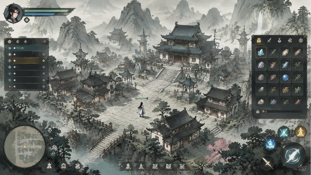 鬼谷八荒 宗门养成 场景图 1