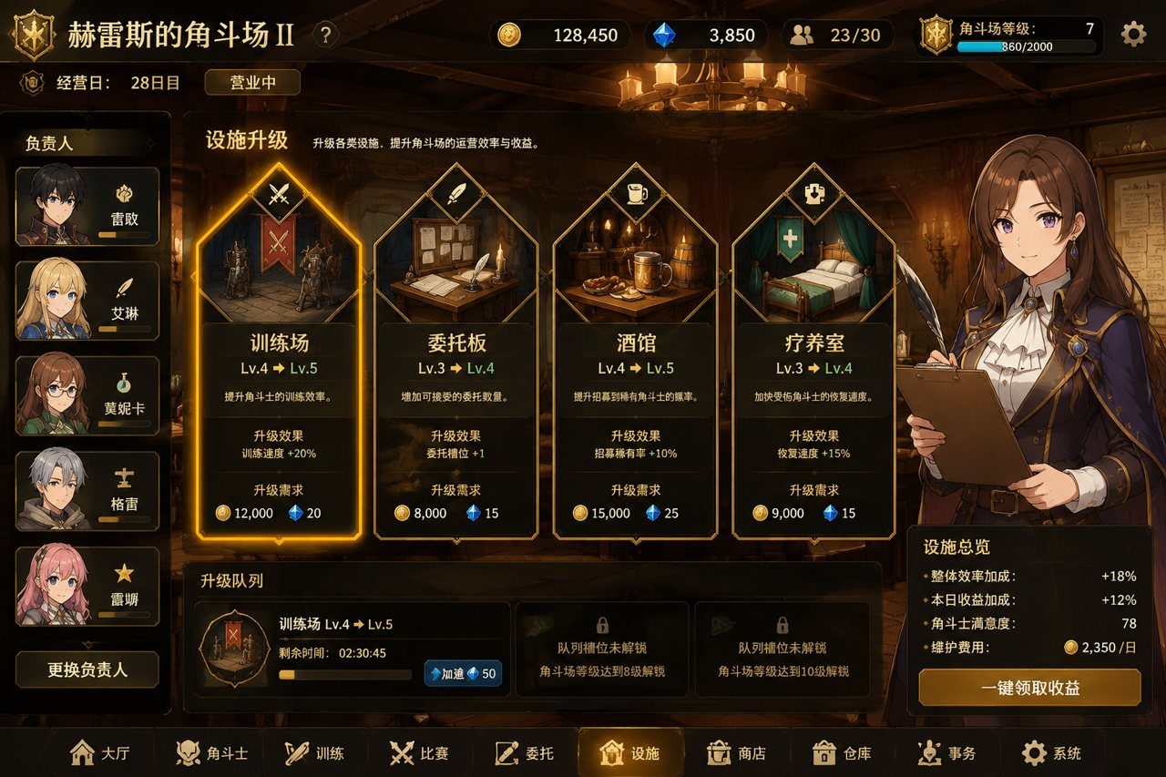 赫雷斯的角斗场Ⅱ 剧情互动 页面配图 7
